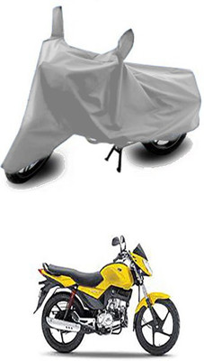 WildKraftZ Two Wheeler Cover for Mahindra(Stallio, Silver)