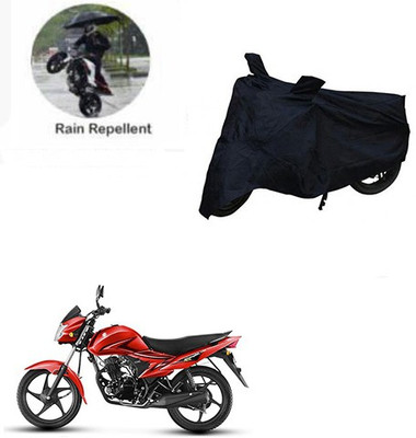 RPSENTTERPR Waterproof Two Wheeler Cover for Suzuki(Hayate, Black)