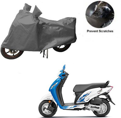MOTOWORLD Waterproof Two Wheeler Cover for Honda(Activa i, Grey)