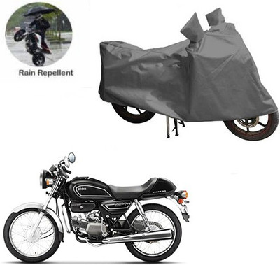 MOTOWORLD Waterproof Two Wheeler Cover for Hero(Splendor Pro Classic, Grey)
