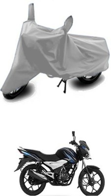 Wadhwa Creations Two Wheeler Cover for Bajaj(Silver)