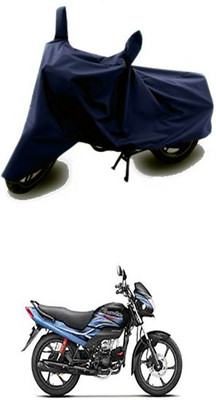 Wadhwa Creations Two Wheeler Cover for Hero(Blue)