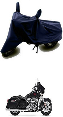 Mdstar Waterproof Two Wheeler Cover for Harley Davidson(Blue)