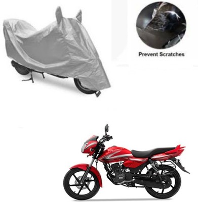 RPSENTTERPR Waterproof Two Wheeler Cover for TVS(Pheonix, Silver)