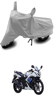 Wadhwa Creations Two Wheeler Cover for Yamaha(R15 s, Silver)