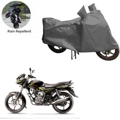 RPSENTTERPR Waterproof Two Wheeler Cover for Bajaj(Discover 100 DTS-i, Grey)