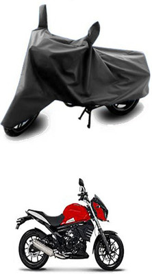 Wadhwa Creations Two Wheeler Cover for Mahindra(Grey)