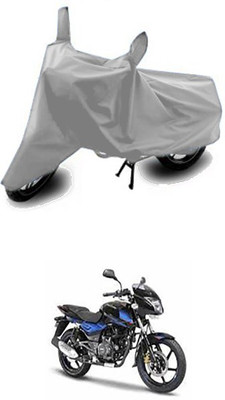 WildKraftZ Two Wheeler Cover for Bajaj(Pulsar 150 DTS-i, Silver)