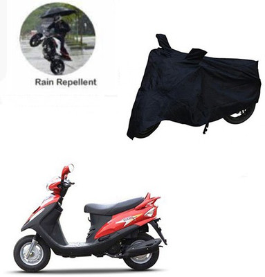RPSENTTERPR Waterproof Two Wheeler Cover for Mahindra(Flyte, Black)