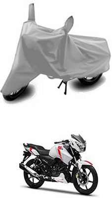 WildKraftZ Two Wheeler Cover for TVS(Silver)