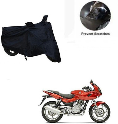 RPSENTTERPR Waterproof Two Wheeler Cover for Bajaj(Pulsar 220 DTS-i, Black)