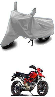 Wadhwa Creations Two Wheeler Cover for Ducati(Silver)