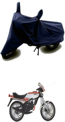 WildKraftZ Two Wheeler Cover for Yamaha(Blue)