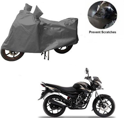 RPSENTTERPR Waterproof Two Wheeler Cover for Bajaj(Discover 150 s, Grey)