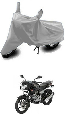 WildKraftZ Two Wheeler Cover for Bajaj(Pulsar 135 LS DTS-i, Silver)