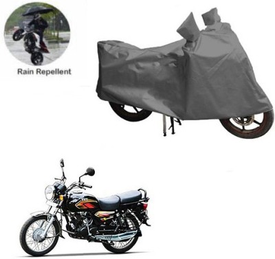 MOTOWORLD Waterproof Two Wheeler Cover for TVS(Max 4R, Grey)