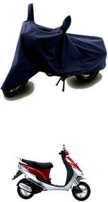Wadhwa Creations Two Wheeler Cover for Kinetic(Blue)