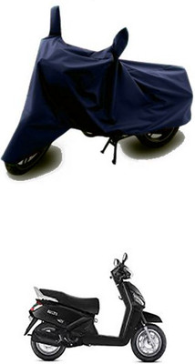 Wadhwa Creations Two Wheeler Cover for Mahindra(Blue)
