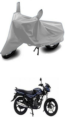 WildKraftZ Two Wheeler Cover for Bajaj(DTS-i, Silver)