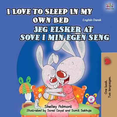 I Love to Sleep in My Own Bed (English Danish Bilingual Book for Kids)(Danish, Paperback, Admont Shelley)