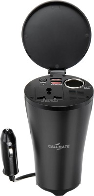 Callmate 12 W Turbo Car Charger(Black)