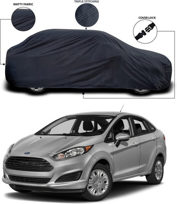 ANTHUB Car Cover For Ford Fiesta (Without Mirror Pockets)(Grey)