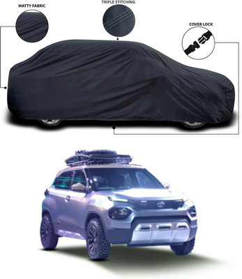 ANTHUB Car Cover For Tata Universal For Car (Without Mirror Pockets)(Grey)