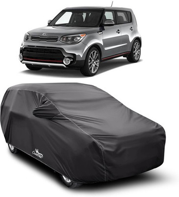 AARTRI Car Cover For Kia Soul (With Mirror Pockets)(Grey)