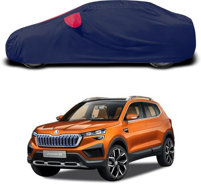 ANTHUB Car Cover For Skoda Vision X SUV Concept (With Mirror Pockets)(Red)