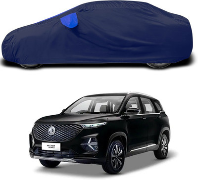 ANTHUB Car Cover For MG Hector (With Mirror Pockets)(Blue)