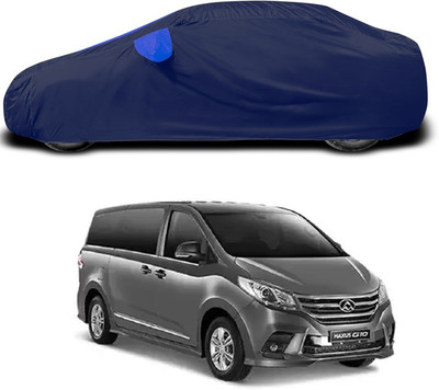 ANTHUB Car Cover For MG Universal For Car (With Mirror Pockets)(Blue)