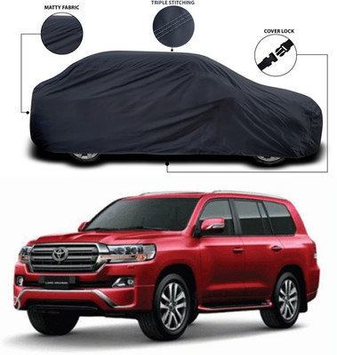 ANTHUB Car Cover For Toyota Land Cruiser (Without Mirror Pockets)(Grey)