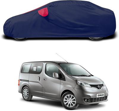 ANTHUB Car Cover For Nissan Evalia (With Mirror Pockets)(Red)