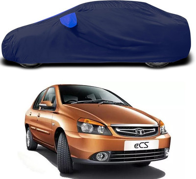 ANTHUB Car Cover For Tata Indigo CS (With Mirror Pockets)(Blue)