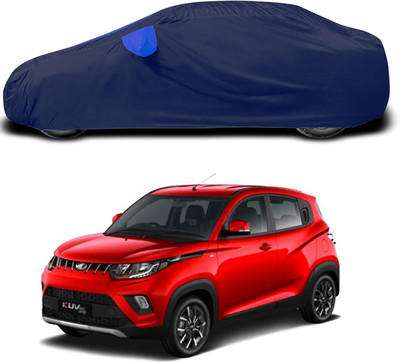 ANTHUB Car Cover For Mahindra KUV100 (With Mirror Pockets)(Blue)
