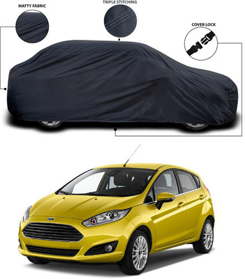 ANTHUB Car Cover For Ford Fiesta Sport (Without Mirror Pockets)(Grey)
