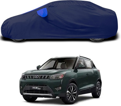 ANTHUB Car Cover For Mahindra XUV 300 (With Mirror Pockets)(Blue)
