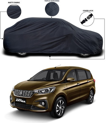 SEBONGO Car Cover For Maruti Suzuki Ertiga (Without Mirror Pockets)(Grey)