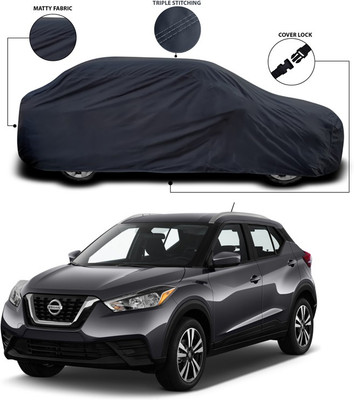 ANTHUB Car Cover For Nissan Kicks (Without Mirror Pockets)(Grey)