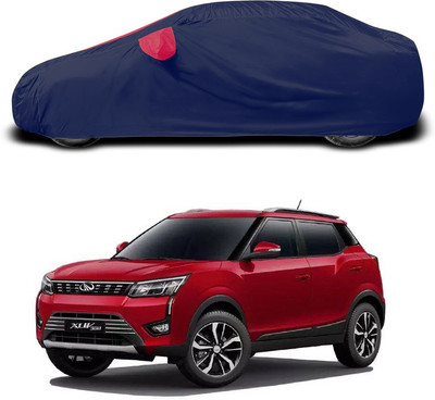 ANTHUB Car Cover For Mahindra XUV 300 (With Mirror Pockets)(Red)