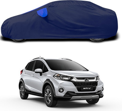 ANTHUB Car Cover For Honda WRV (With Mirror Pockets)(Blue)