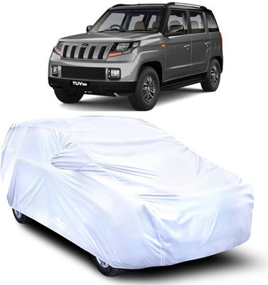 AARTRI Car Cover For Mahindra TUV300 (With Mirror Pockets)(Silver)