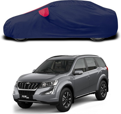 ANTHUB Car Cover For Mahindra XUV 500 (With Mirror Pockets)(Red)