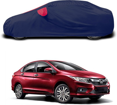 ANTHUB Car Cover For Honda City Facelift (With Mirror Pockets)(Multicolor)