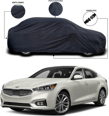 SEBONGO Car Cover For Kia Cadenza (Without Mirror Pockets)(Grey)