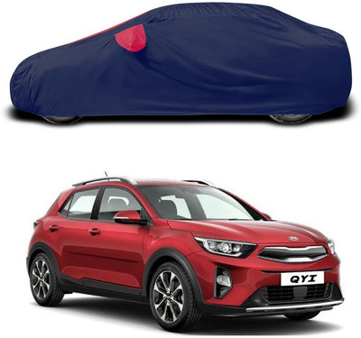 ANTHUB Car Cover For Kia QYI (With Mirror Pockets)(Red)