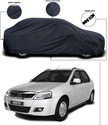 ANTHUB Car Cover For Mahindra Verito (Without Mirror Pockets)(Grey)