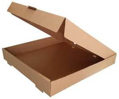 JIA Pizza Box Cardboard Packaging Box(Pack of 50 Brown)