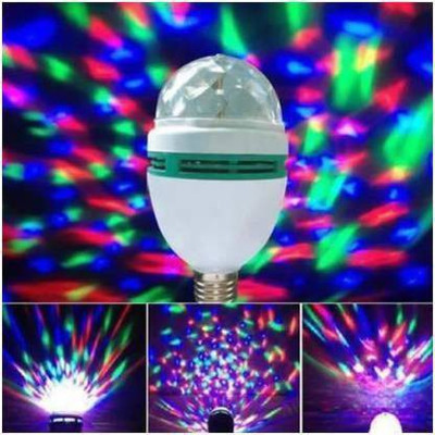 Oraisportsmart BEST DEAL LED ROTATING BULB IN MULTICOLOR Single Disco Ball Single Disco Ball(Ball Diameter: 2 cm)
