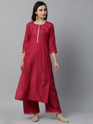 Indo Era Women Kurta and Palazzo Set